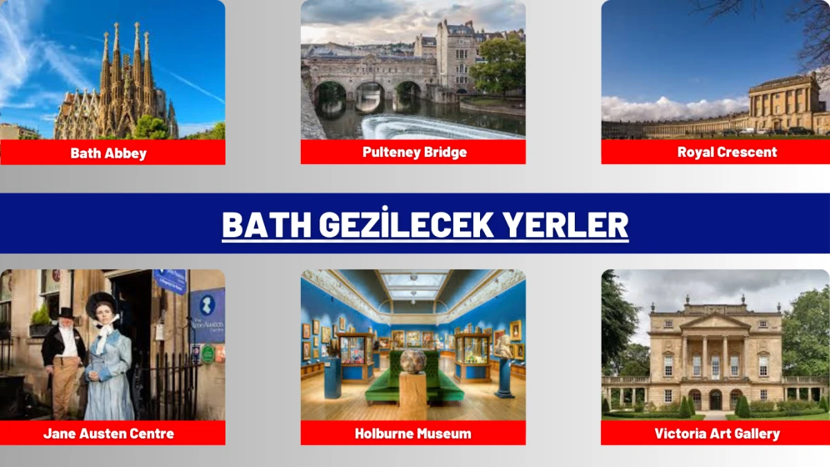 Bath Gezilecek Yerler