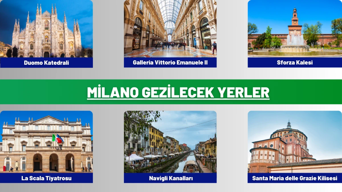 2025 Milano gezilecek yerler listesi: Duomo Katedrali, Galleria Vittorio Emanuele, Sforzesco Şatosu ve en çok ziyaret edilen turistik bölgeler