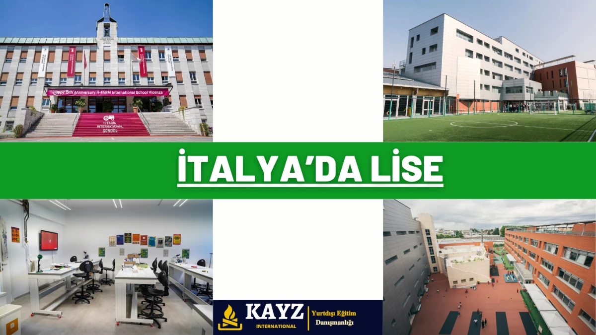 İtalya’da Lise eğitimi almak isteyen öğrenciler için seçilmiş modern, yenilikçi ve donanımlı okul kampüslerini gösteren bir görsel. Gerek şehir içi gerek doğa ile iç içe konumlarıyla dikkat çeken bu liseler, uluslararası standartlarda akademik ve sosyal gelişim imkânları sunmaktadır.