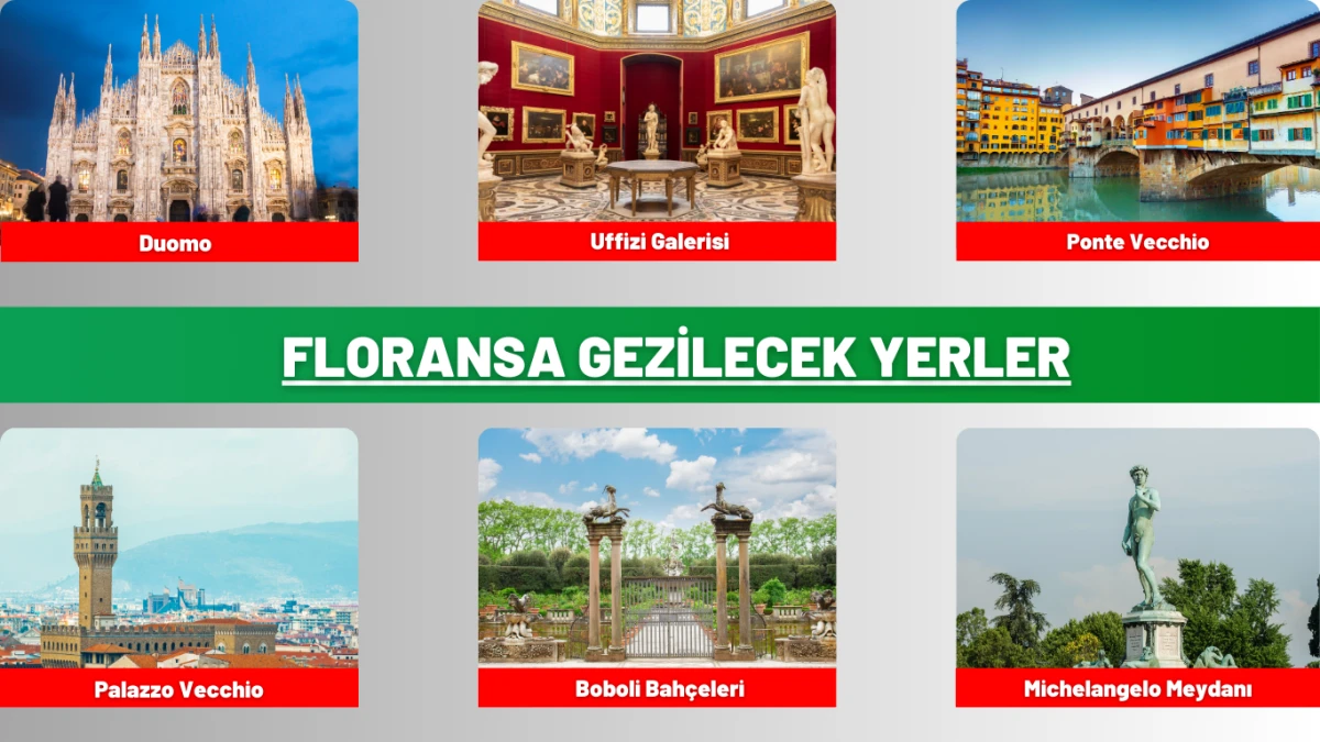 Floransa Gezilecek Yerler