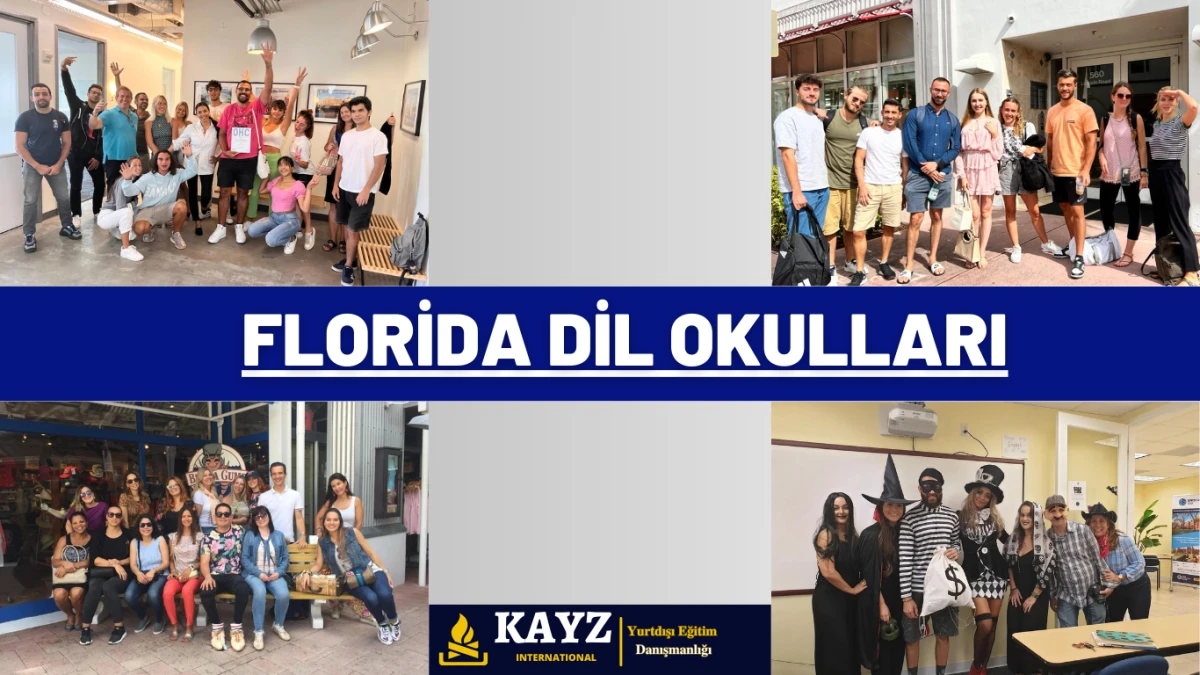 Florida dil okulları ile İngilizce eğitimi alan uluslararası öğrenciler
