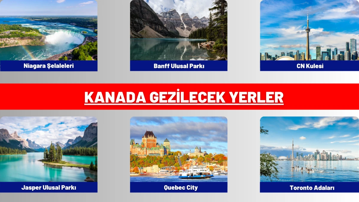 Kanada Gezilecek Yerler
