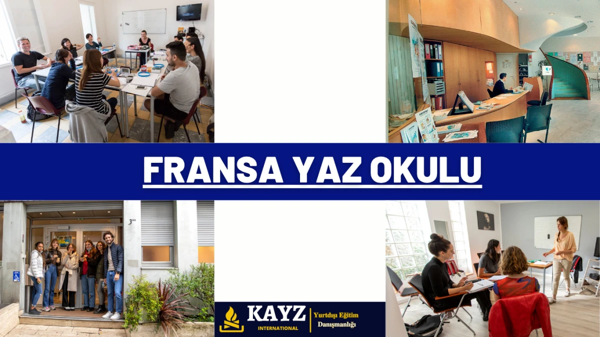 Fransa Yaz Okulu - Fransa'da Yaz Okulu Fırsatları Fransa yaz okulu programına katılan öğrencilerin sınıf içi eğitimlerinden sosyal etkinliklere kadar birçok anı yer alıyor. Görselde öğrenciler modern sınıflarda Fransızca eğitimi alırken, kültürel etkileşim ve grup çalışmalarıyla aktif öğrenim ortamı sağlanıyor.