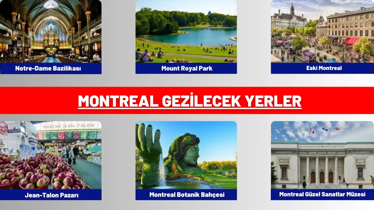 Montreal Gezilecek Yerler