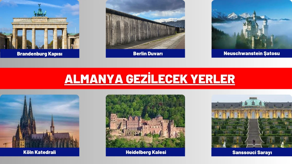 Almanyada Gezilecek Yerler