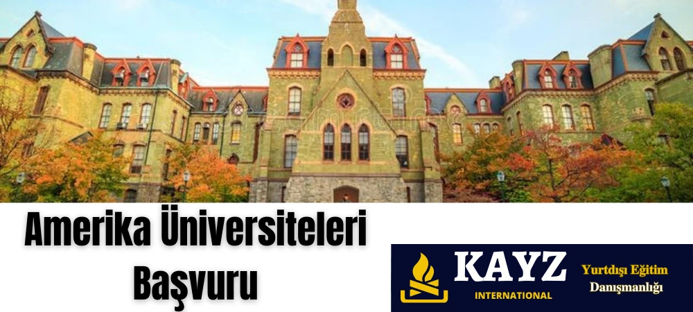 Amerika Üniversiteleri Başvuru