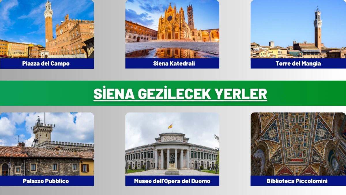 Siena Gezilecek Yerler