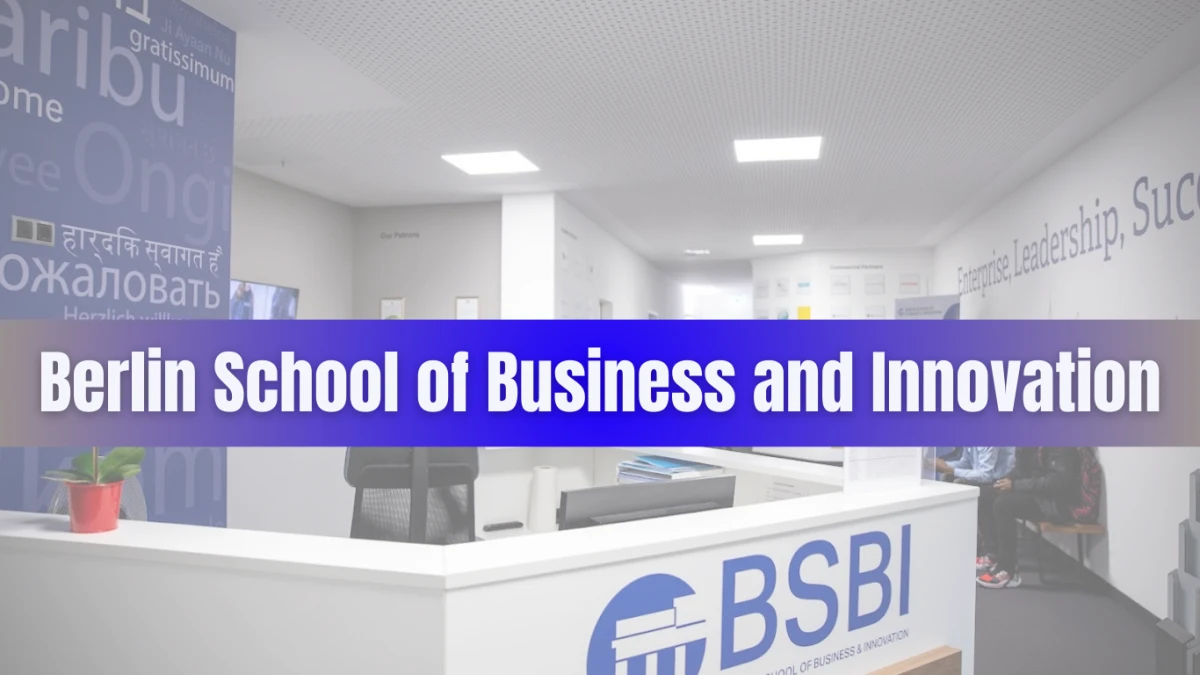 Berlin School of Business and Innovation kampüs yaşamı: Modern tesisler, uluslararası öğrencilerle dolu dinamik bir öğrenme ortamı ve öğrenci dostu sosyal alanlar.