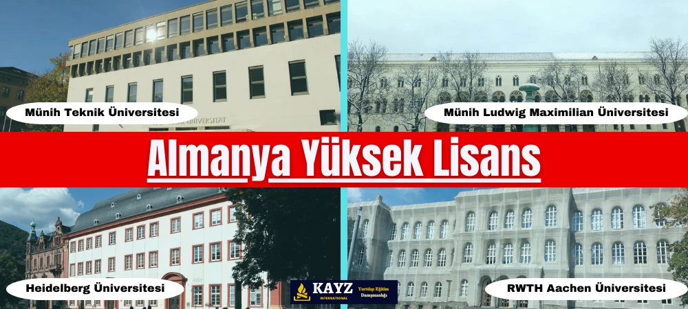 Almanya’da yüksek lisans yapmak isteyen öğrenciler için başvuru süreci, üniversiteler ve şartlar