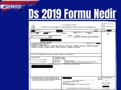 DS 2019 Formu
